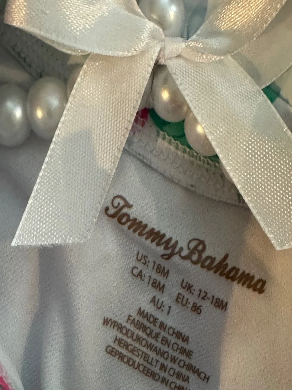 Tommy Bahama 18 month